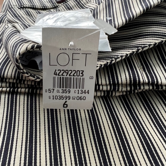 NWT Loft striped trousers sz 6 - Picture 10 of 10